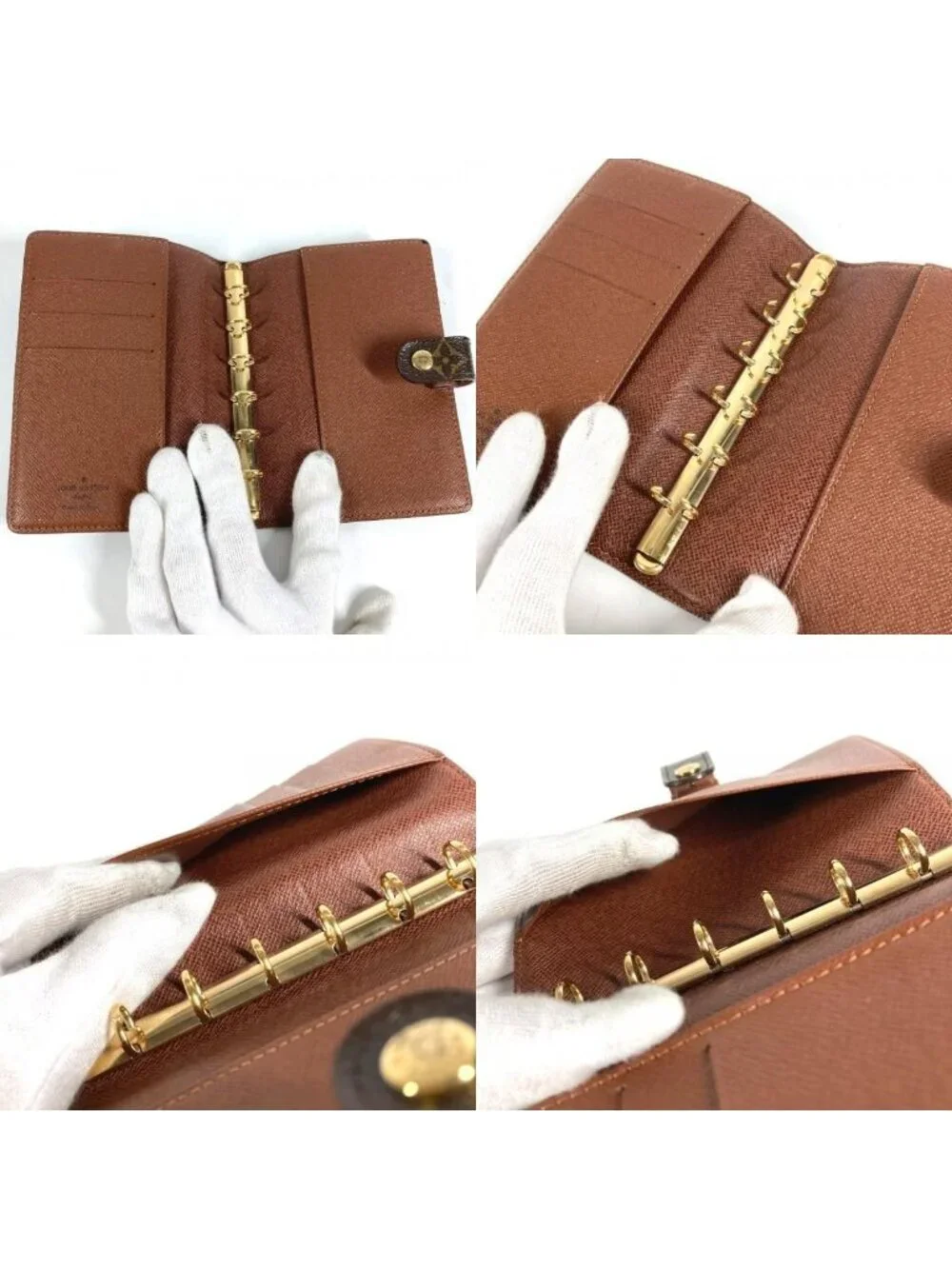 Louis Vuitton Notebook Cover Agenda PM R20011 Monogram Canvas Brown
